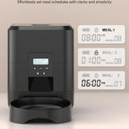 Automatic Smart Pet Feeder Timed Quantitative Cat Dog Food Dispenser Slow Feeding Bowl Anti-choke Pet Food Machine for