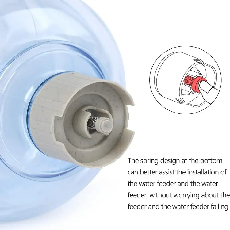 Automatic Water Dispenser Large Capacity Pet Feeder Small Dog Food Bowl Cat Feeder Drinking Bowl Pet Feeding Drinker