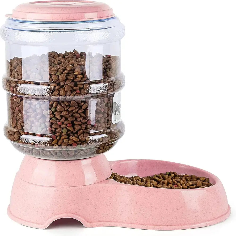 Automatic Water Dispenser Large Capacity Pet Feeder Small Dog Food Bowl Cat Feeder Drinking Bowl Pet Feeding Drinker