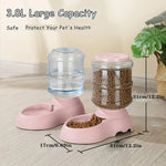 Automatic Water Dispenser Large Capacity Pet Feeder Small Dog Food Bowl Cat Feeder Drinking Bowl Pet Feeding Drinker