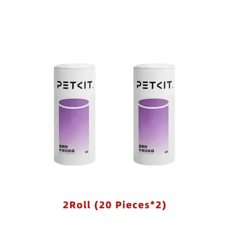 Bac à litière automatique pour animaux - 2 rolls Bags