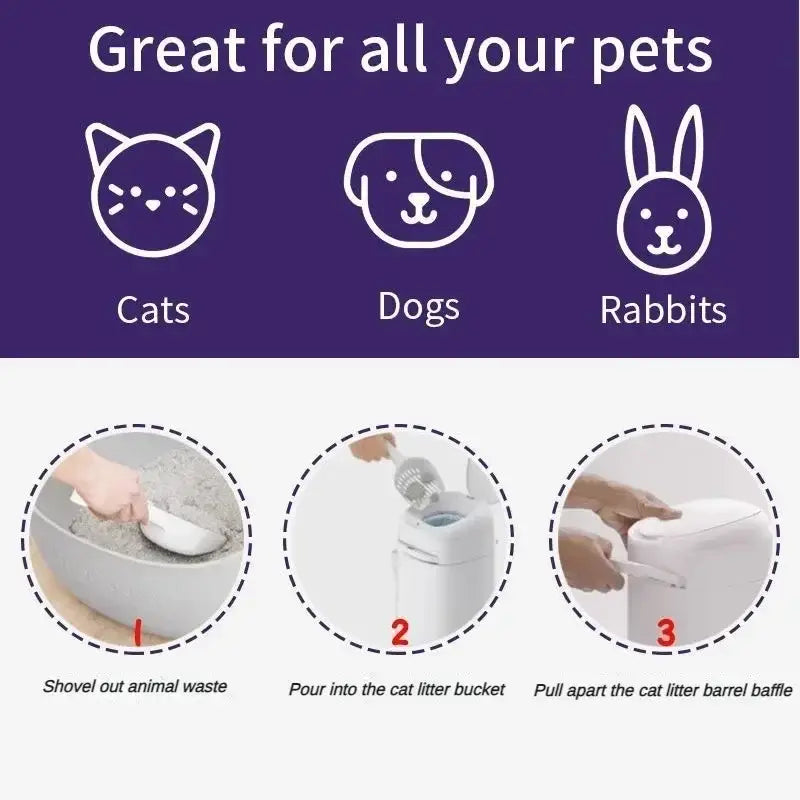 Bac à litière pour chat