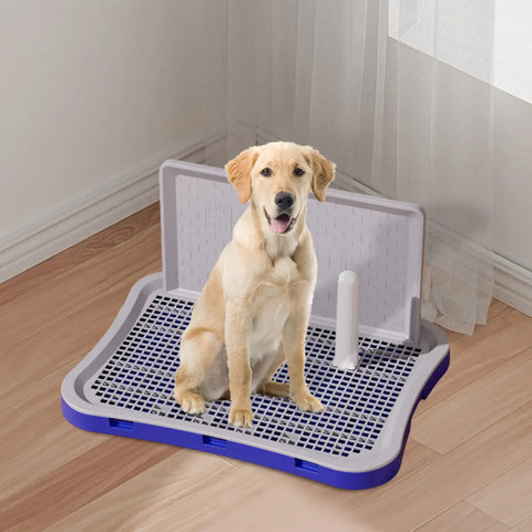 Bac à litière pour chien d’intérieur