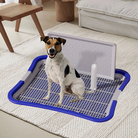 Bac à litière pour chien d’intérieur