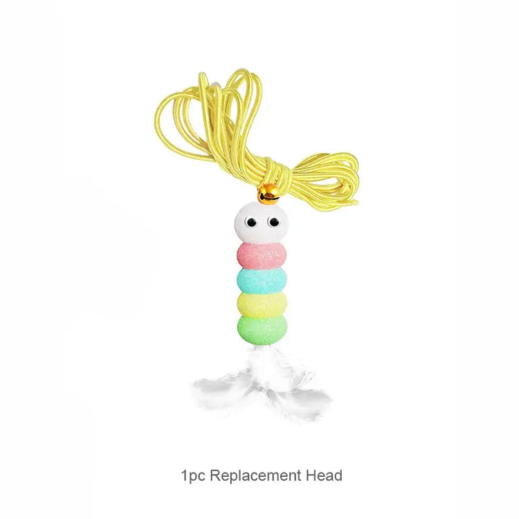 Balançoire suspendue pour chat - Jouet à ressort - 1 replacement head