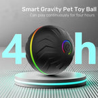 Balle intelligente à rebond automatique pour animaux