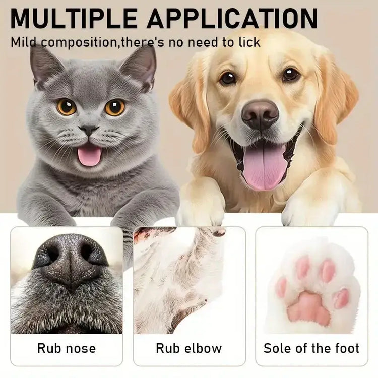 Baume pour les pattes des animaux