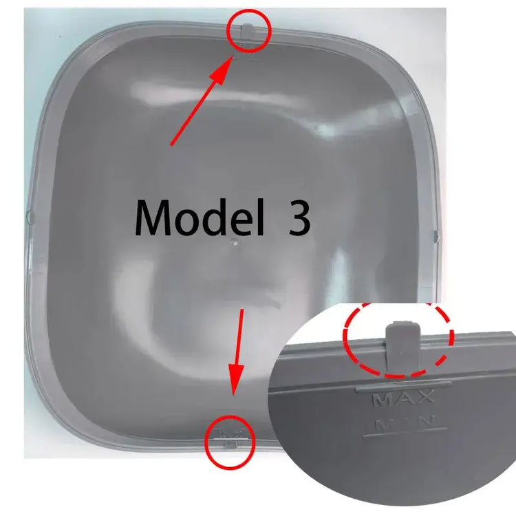 Boîte d’accessoires pour litière automatique pour chat - Model 3