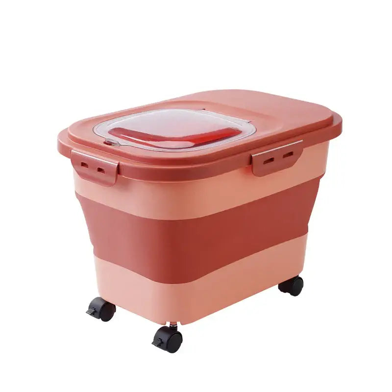 Boîte de rangement aliments animaux 13/33LB - P Capacity 33 lb