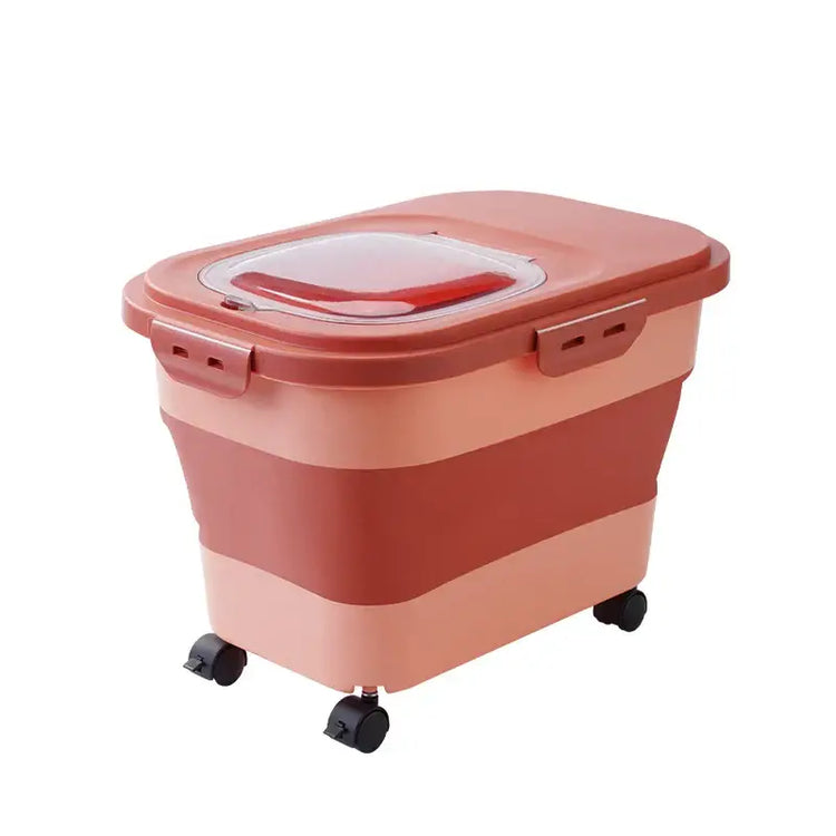 Boîte de rangement aliments animaux 13/33LB - P Capacity 33 lb