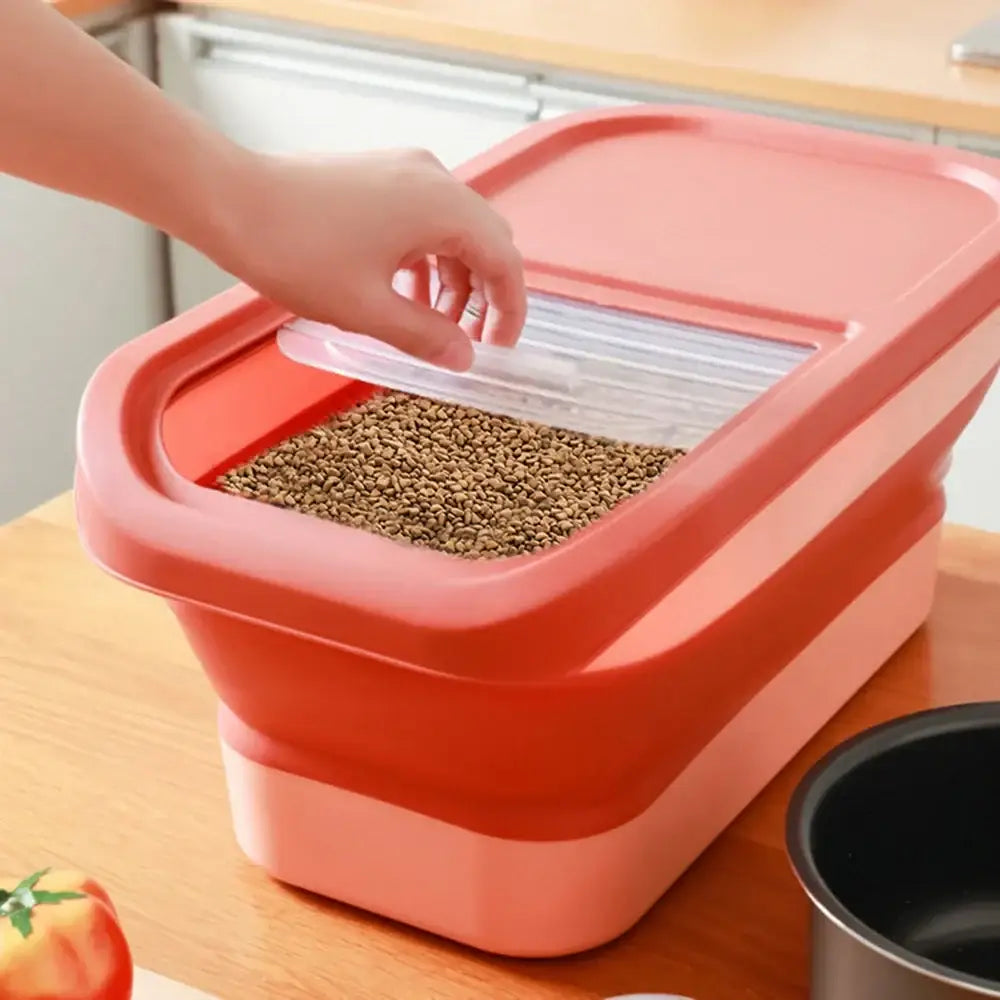 Boîte de rangement aliments animaux 13/33LB