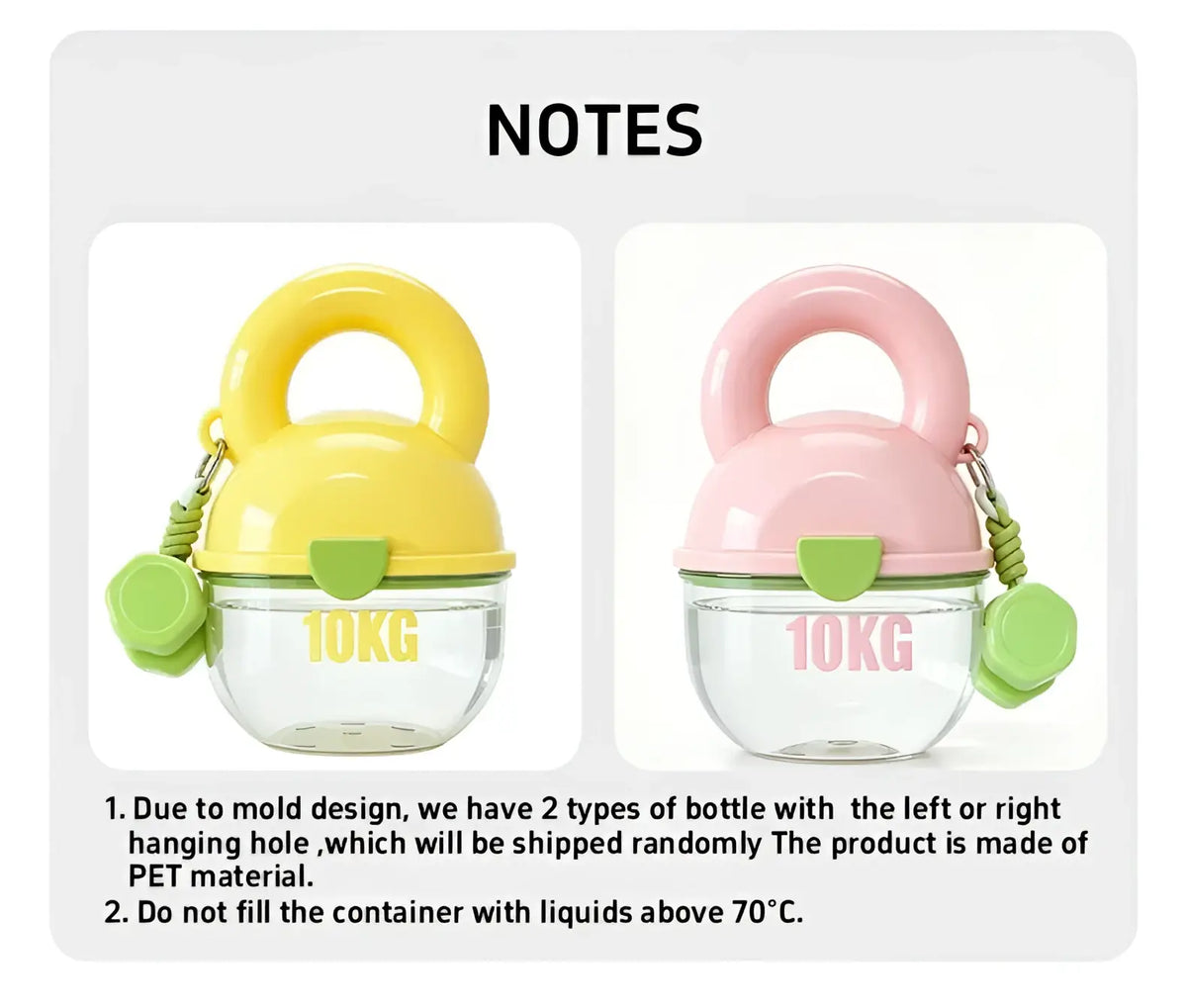 Portable water bottle for dogs portable travel cup walking pet drinking fountain pet supplies Dumbbell-shaped treat
