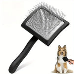 Brosse à picots longs pour chien - Black