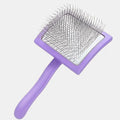 Brosse à picots longs pour chien - Purple