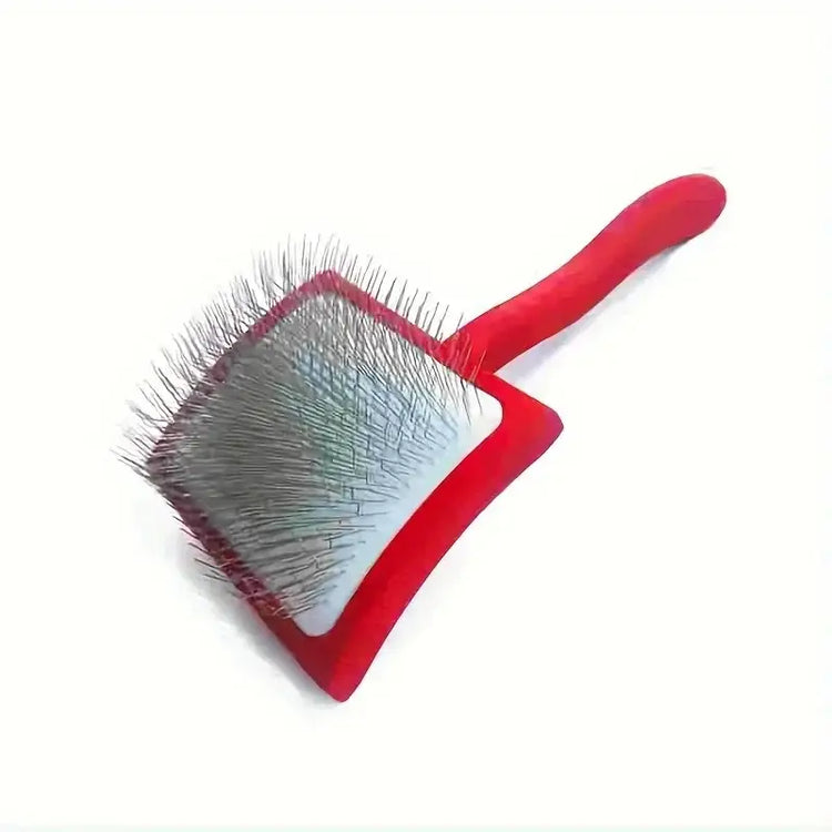 Brosse à picots longs pour chien - Red