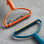 Pet Hair Remover Brush Portable Silicone Double Side Pet Hair Brush Sweater Cleaner Wool Coat Grooming Brush Tool Pet