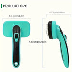 Brosse autonettoyante pour animaux de compagnie - Green