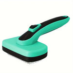 Brosse autonettoyante pour animaux de compagnie - Green