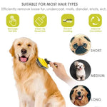 Brosse autonettoyante pour poils d’animaux