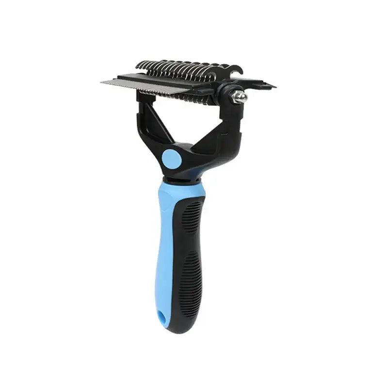 Brosse de démêlage 3 en 1 pour animaux - Blue