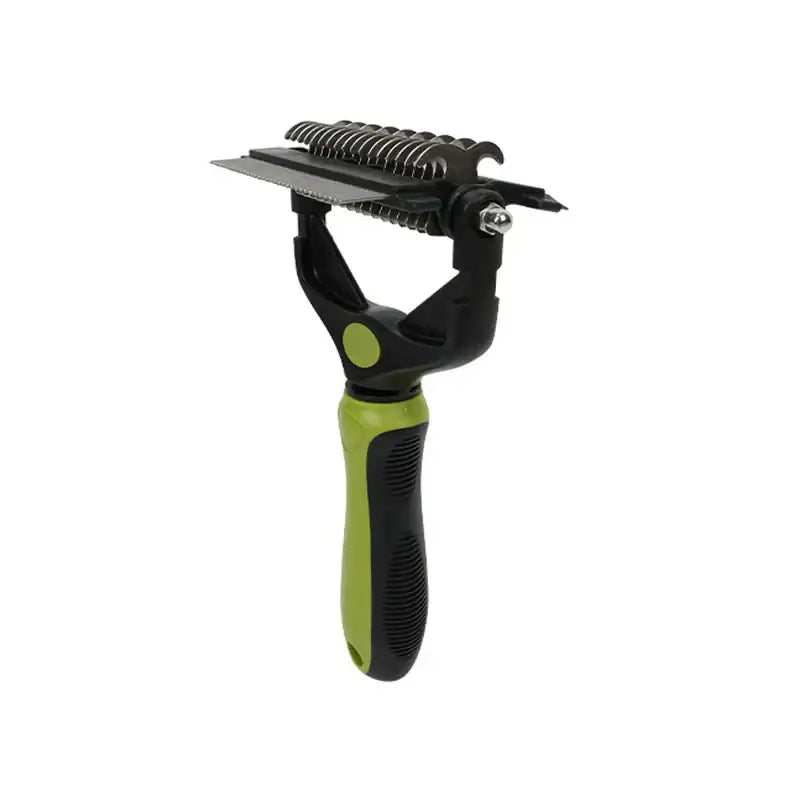 Brosse de démêlage 3 en 1 pour animaux - green