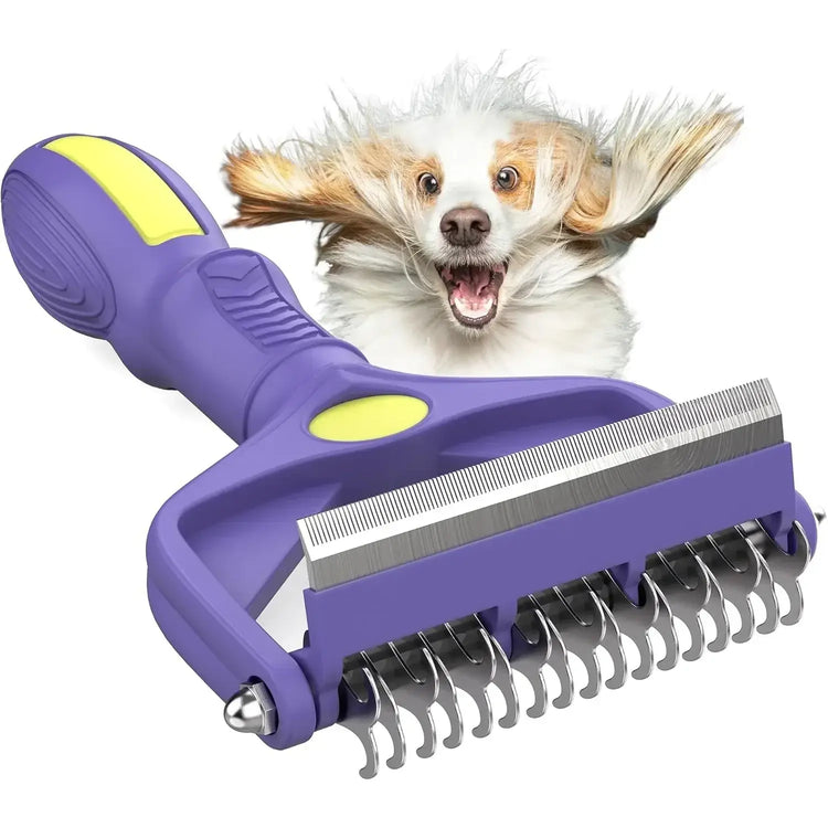 Brosse de toilettage 3 en 1 - PURPLE