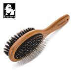 Brosse double face pour animaux