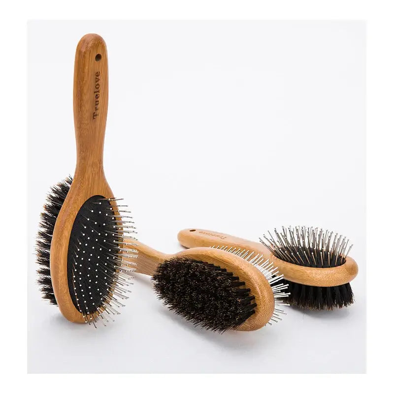 Brosse double face pour animaux