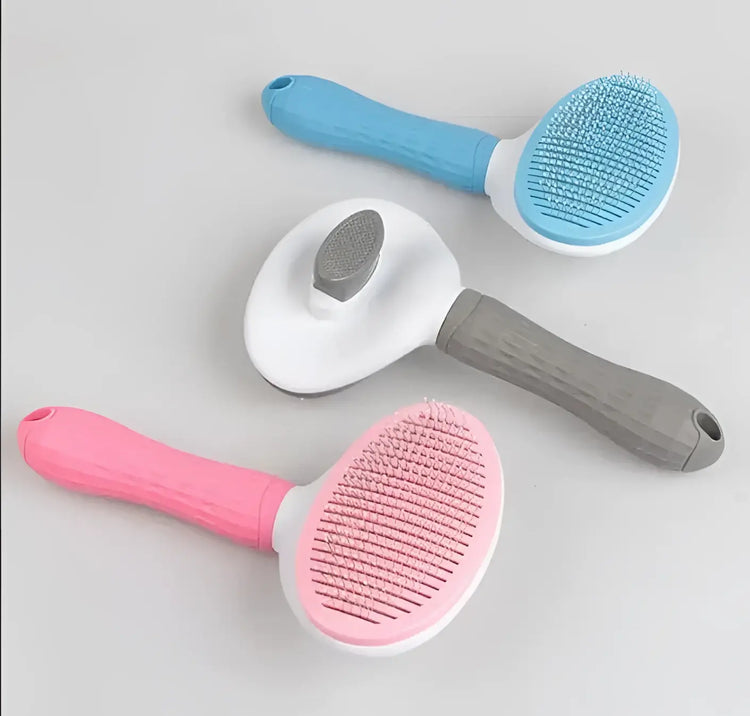 Pet Dog Hair Brush Cat Comb Grooming And Care Cat Brush Stainless Steel Comb For Long Hair Dogs Cleaning Pets Dogs