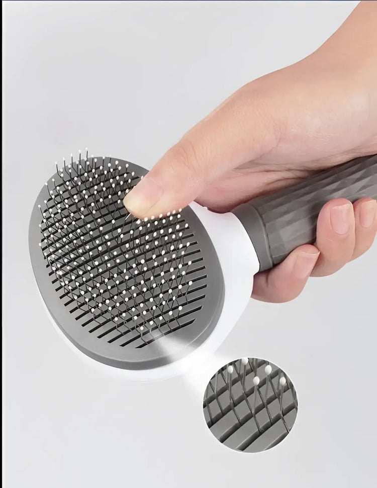 Pet Dog Hair Brush Cat Comb Grooming And Care Cat Brush Stainless Steel Comb For Long Hair Dogs Cleaning Pets Dogs
