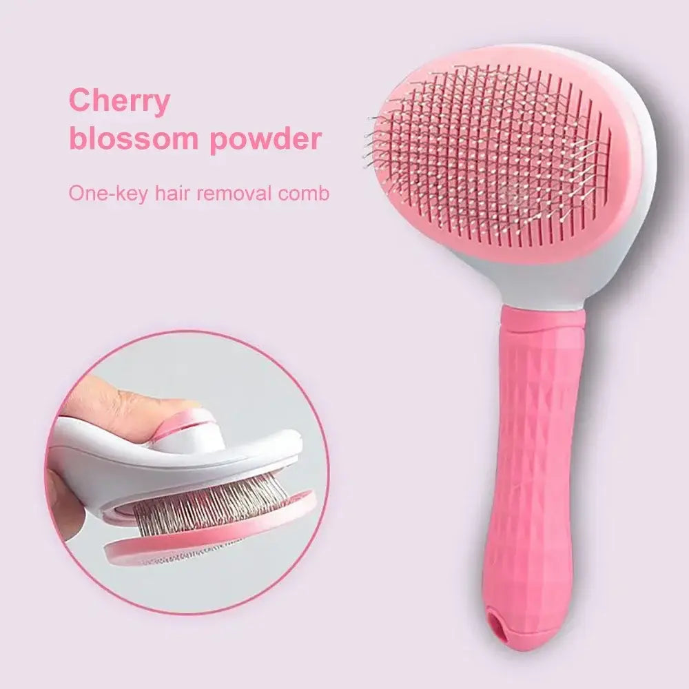 Brosse pour enlever les poils de chien - Pink / XSold