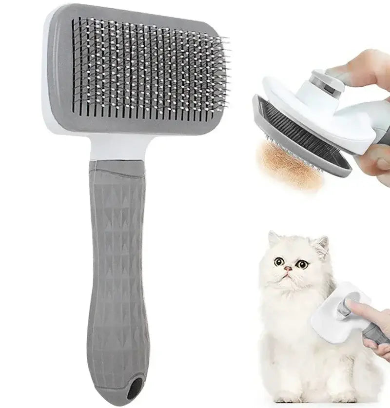 Brosse pour enlever les poils de chien - Square Grey / XSold