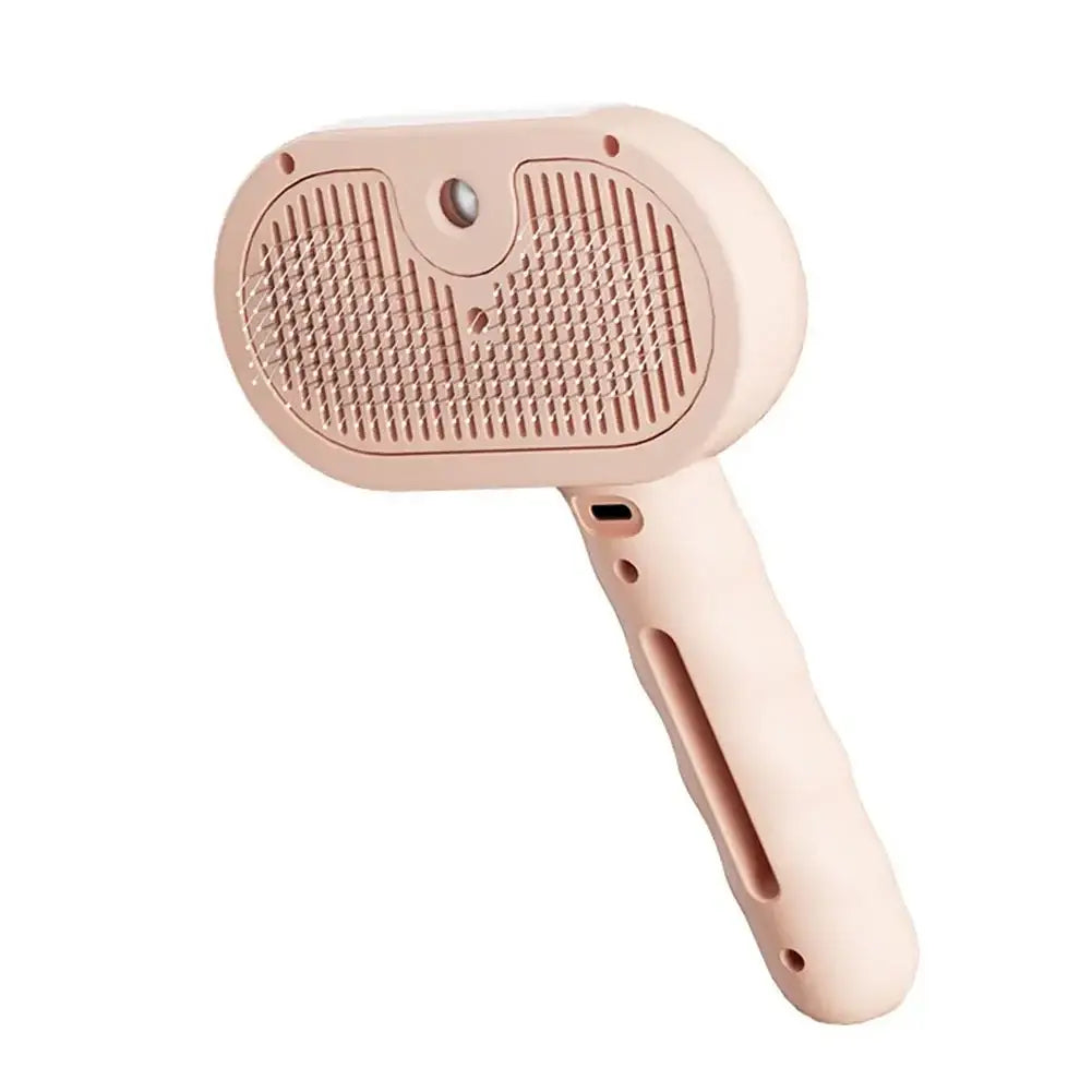 Brosse vapeur 3 en 1 pour chats - Pink / United States