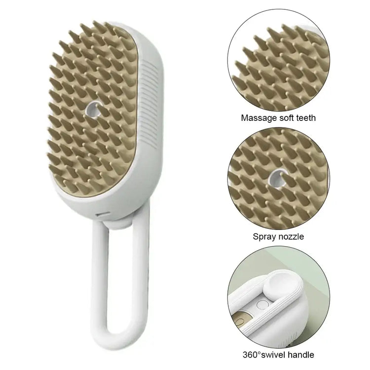 Brosse vapeur pour chat