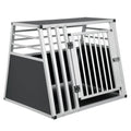 Cage de transport en aluminium pour chiens - black / GERMANY