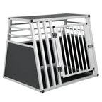 Cage de transport en aluminium pour chiens - black / GERMANY
