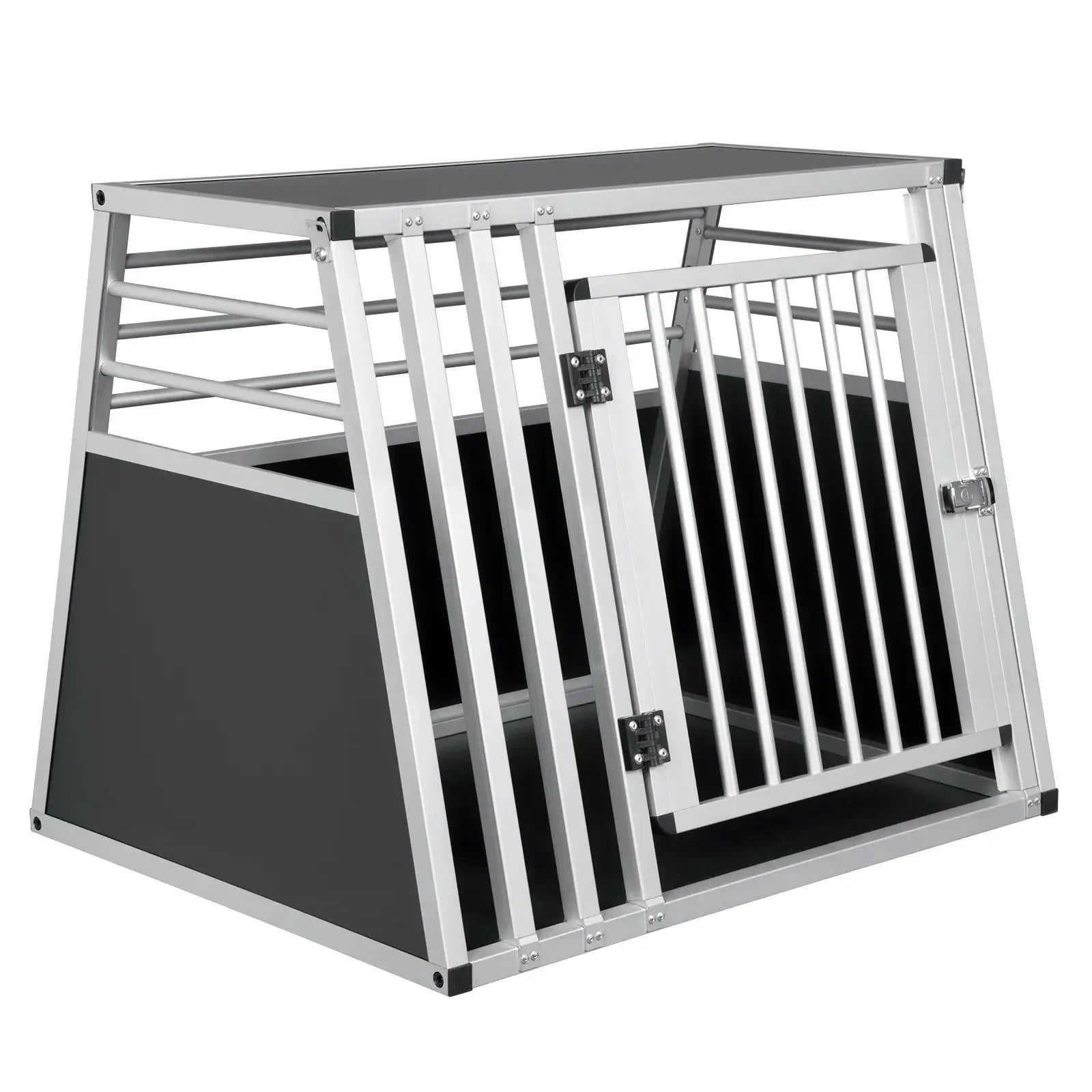Cage de transport en aluminium pour chiens - black / GERMANY