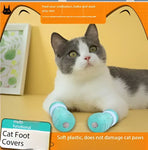 Cat foot anti-scratch and anti-bite cat headgear bath and nail clipping handy gadget injections feeding medicine beauty,
