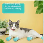 Cat foot anti-scratch and anti-bite cat headgear bath and nail clipping handy gadget injections feeding medicine beauty,