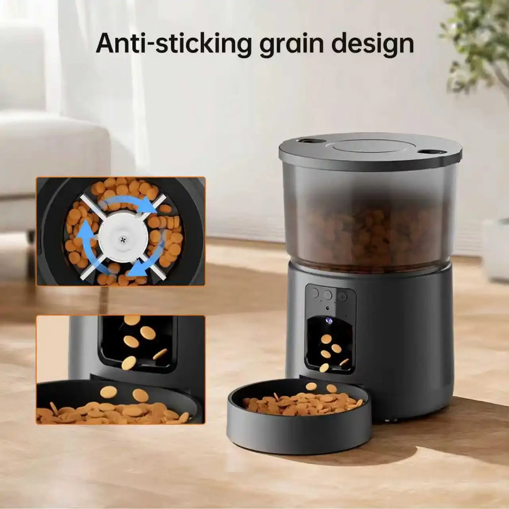 Camera Pet Feeder Timing Smart Automatic Feeder For Cats Dog Tuya WIFI APP Video Intelligent Dry Food Dispenser