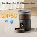 Camera Pet Feeder Timing Smart Automatic Feeder For Cats Dog Tuya WIFI APP Video Intelligent Dry Food Dispenser