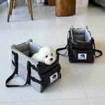 Car Pet Seat Leather For Small Dogs Cat Safety Travel Central Control Cat DogBed Transport Dog Carrier Protector