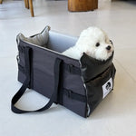 Car Pet Seat Leather For Small Dogs Cat Safety Travel Central Control Cat DogBed Transport Dog Carrier Protector