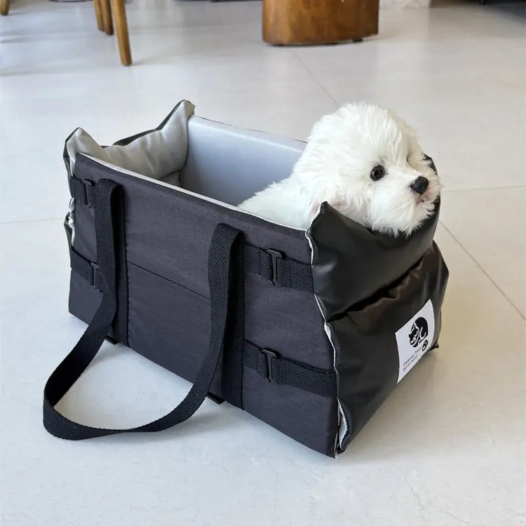 Car Pet Seat Leather For Small Dogs Cat Safety Travel Central Control Cat DogBed Transport Dog Carrier Protector