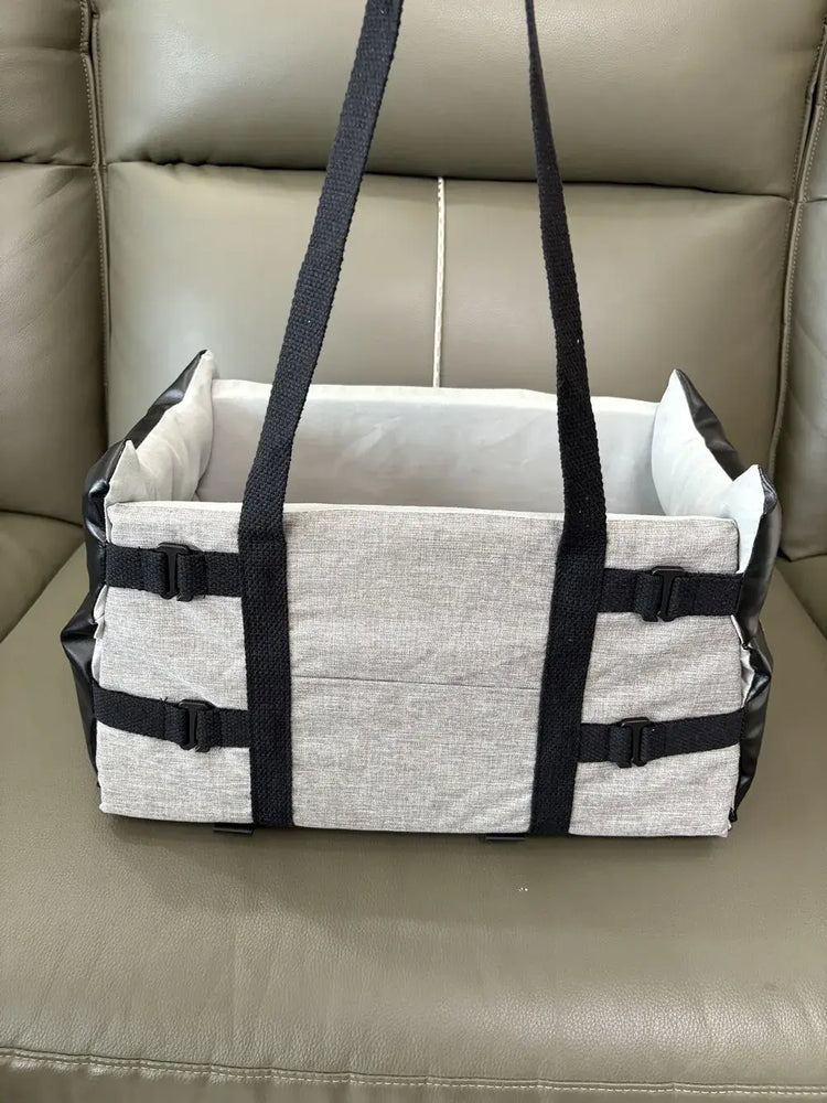Car Pet Seat Leather For Small Dogs Cat Safety Travel Central Control Cat DogBed Transport Dog Carrier Protector