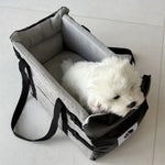 Car Pet Seat Leather For Small Dogs Cat Safety Travel Central Control Cat DogBed Transport Dog Carrier Protector