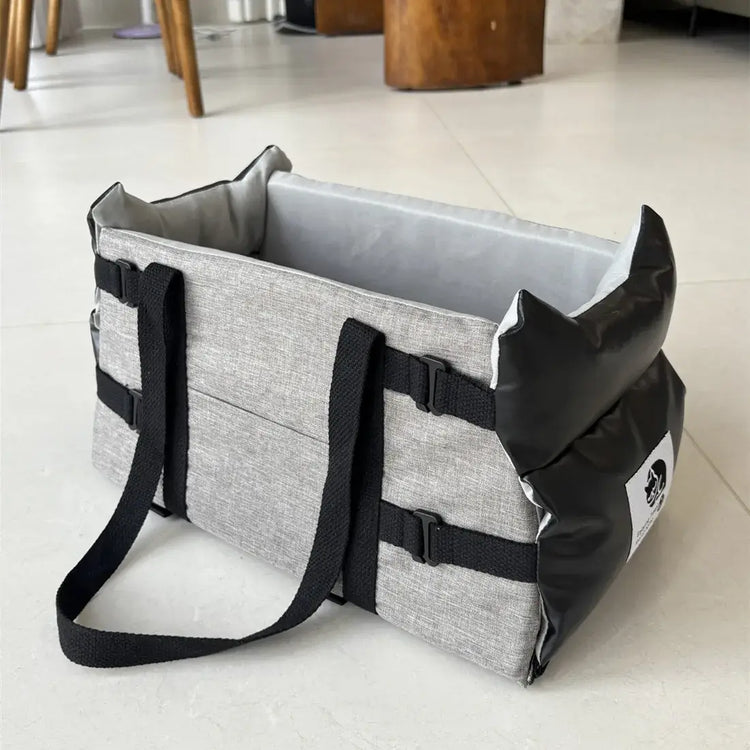 Car Pet Seat Leather For Small Dogs Cat Safety Travel Central Control Cat DogBed Transport Dog Carrier Protector