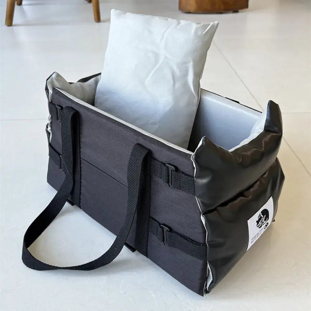 Car Pet Seat Leather For Small Dogs Cat Safety Travel Central Control Cat DogBed Transport Dog Carrier Protector