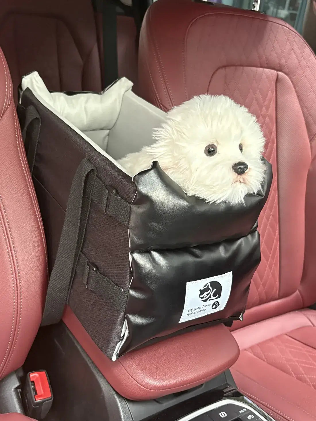 Car Pet Seat Leather For Small Dogs Cat Safety Travel Central Control Cat DogBed Transport Dog Carrier Protector