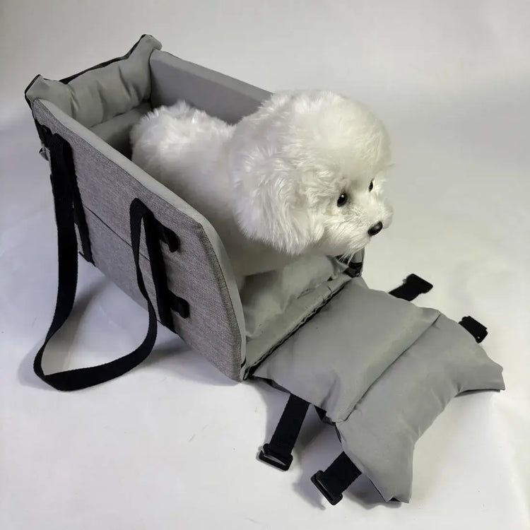 Car Pet Seat Leather For Small Dogs Cat Safety Travel Central Control Cat DogBed Transport Dog Carrier Protector